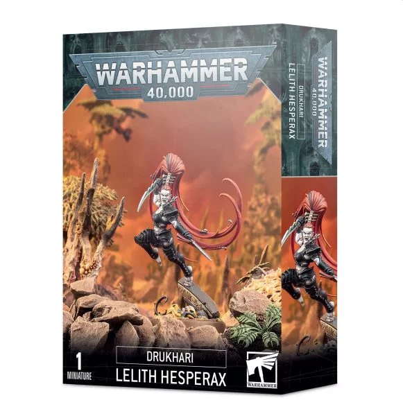 W40k: Drukhari Lelith Hesperax (1 Figur)