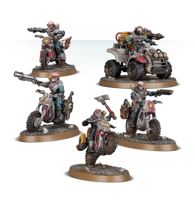 W40k: Genestealer Cults Atalan Jackals (5 figurek)