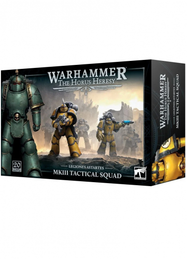 Warhammer: Horus Heresy - Legiones Astartes MKIII Tactical Squad (20 Figuren)