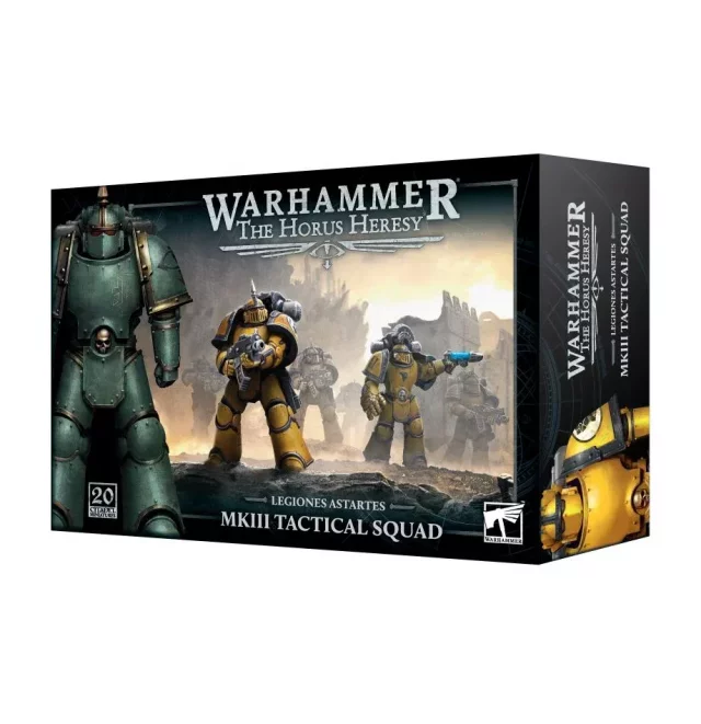 Warhammer: Horus Heresy - Legiones Astartes MKIII Tactical Squad (20 Figuren)