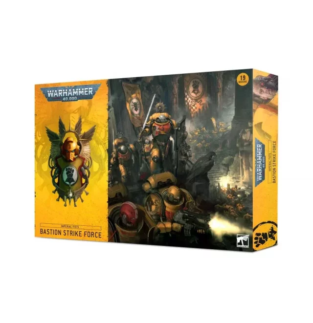 W40k: Imperial Fists - Bastion Strike Force (19 Figuren)