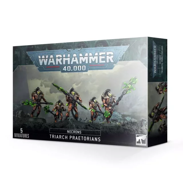 W40k: Necrons - Triarch Praetorians (5 Figuren)