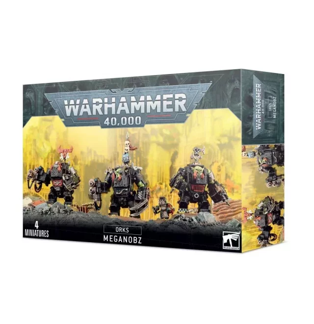 W40k: Orks - Meganobz (4 Figuren)