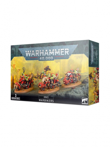 W40k: Orks - Warbikers (3 Figuren)