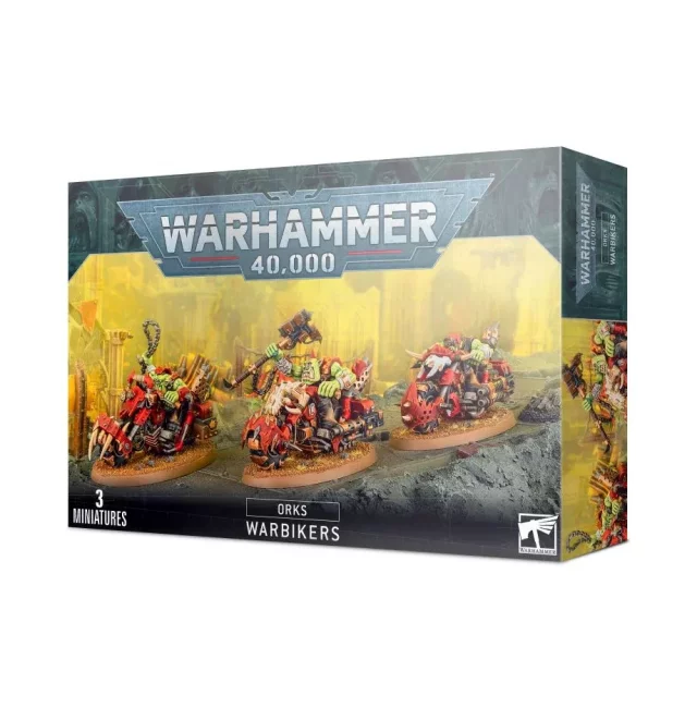 W40k: Orks - Warbikers (3 Figuren)