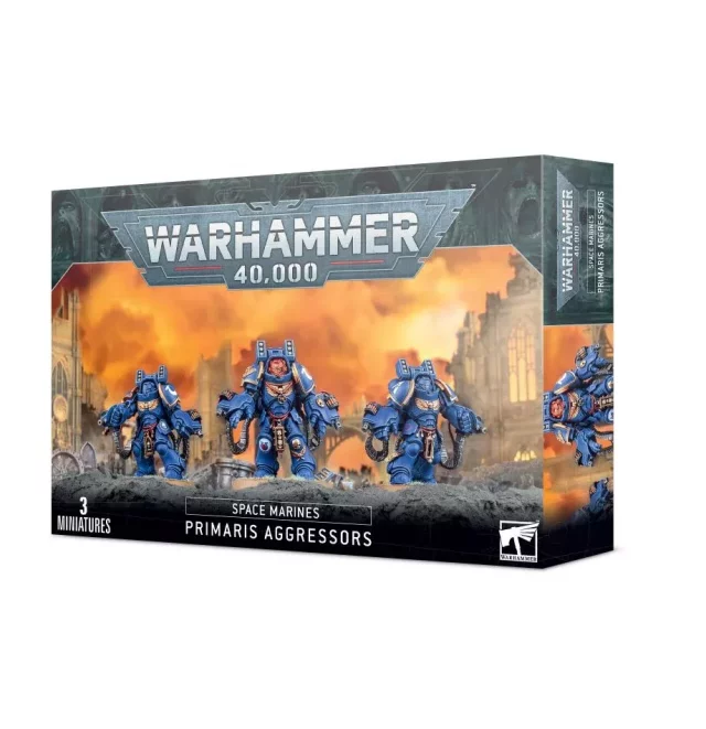 W40k: Space Marines - Primaris Aggressors (3 Figuren)