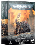 W40k: Space Marines Primaris Chaplain on Bike (1 Figur)