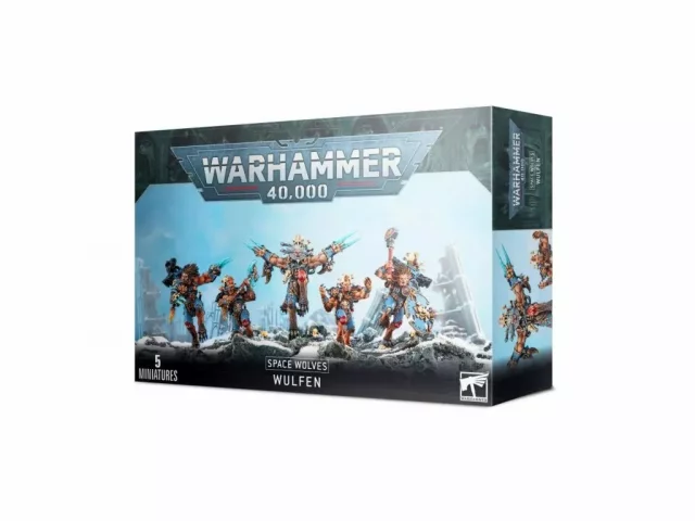 W40k: Space Wolves Wulfen (5 Figuren)