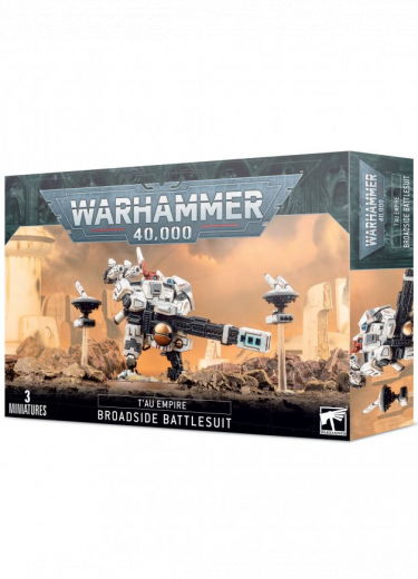 W40k: Tau Empire XV88 Broadside Battlesuit (3 Figuren)