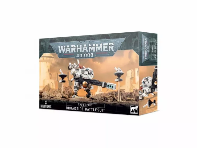 W40k: Tau Empire XV88 Broadside Battlesuit (3 Figuren)