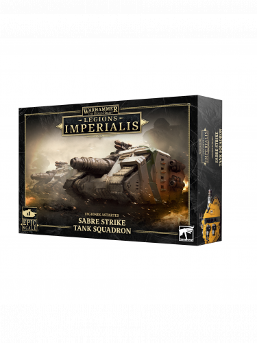 Warhammer: Horus Heresy - Legions Imperialis - Sabre Strike Tank Squadron (8 Figuren)