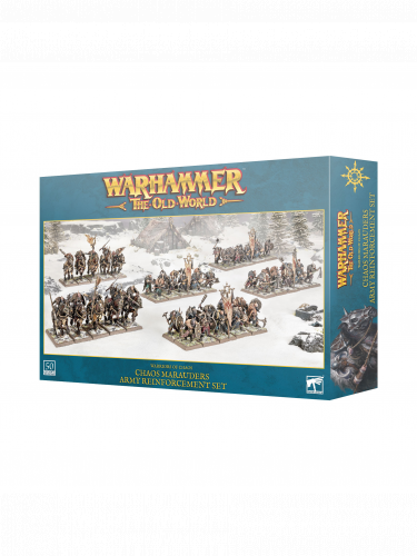 Warhammer The Old World - Warriors of Chaos - Chaos Marauders Army Reinforcement Set (50 Figuren)