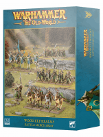 Warhammer The Old World - Wood Elf Realms - Battle March Army (28 Figuren)