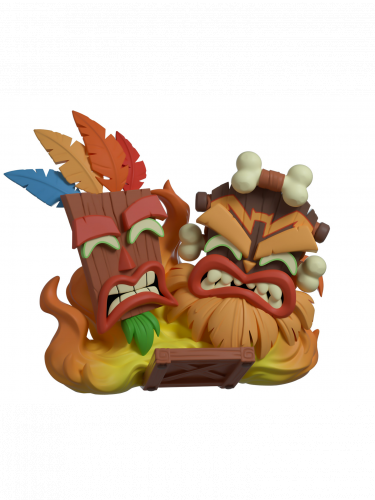 Figur Crash Bandicoot - Aku Aku & Uka Uka (Youtooz Crash Bandicoot 6)