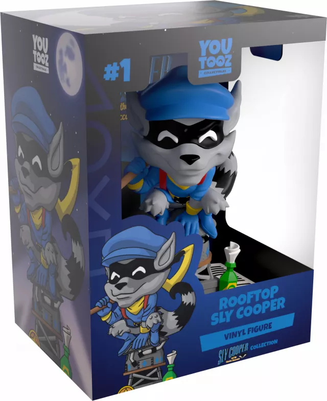 Figur Sly Cooper - Rooftop Sly Cooper (Youtooz Sly Cooper 1)
