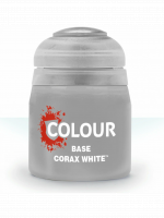 Citadel Base Paint (Corax White) - Grundfarbe, Weiß