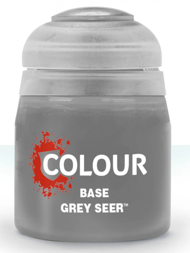 Citadel Base Paint (Grey Seer) - Grundfarbe, Grauer Seher