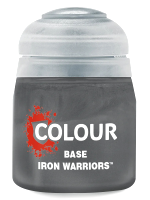 Citadel Base Paint (Iron Warriors) - Grundfarbe, grau