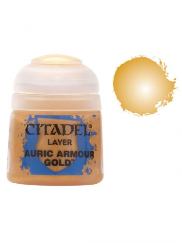 Citadel Layer Paint (Auric Armour Gold) - Abdeckfarbe, gold