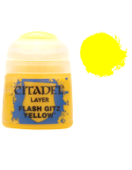 Citadel Layer Paint (Flash Gitz Yellow) - Abdeckfarbe, gelb