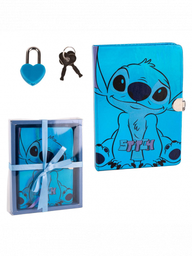 Notizbuch Disney - Stitch Diary (mit Schloss)