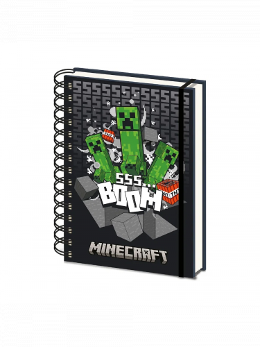 Notizbuch Minecraft - 3D Boom