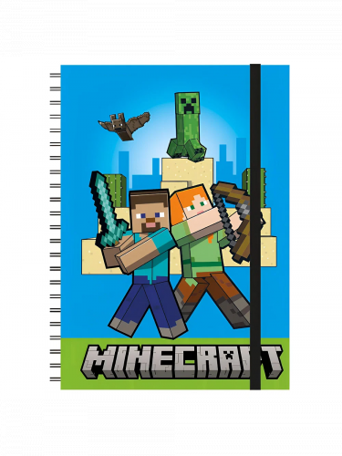 Notizbuch Minecraft - Characters