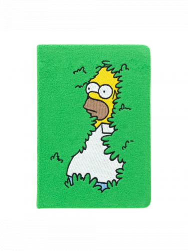 Notizbuch The Simpsons - Homer in bush