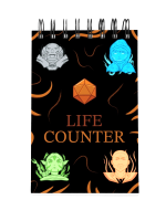 Notizbuch Xzone Originals - Life Counter