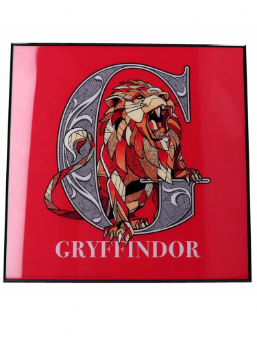 Bild Harry Potter - Gryffindor Crystal Clear Art Pictures (Nemesis Now)