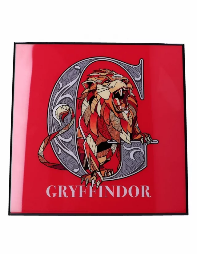 Bild Harry Potter - Gryffindor Kristallklare Kunstbilder (Nemesis Now)