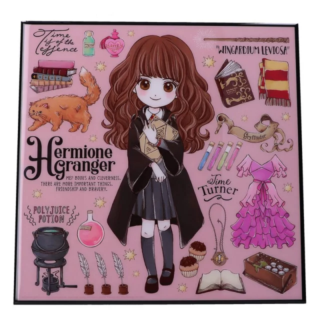 Bild Harry Potter - Hermione Granger Crystal Clear Art Pictures (Nemesis Now)