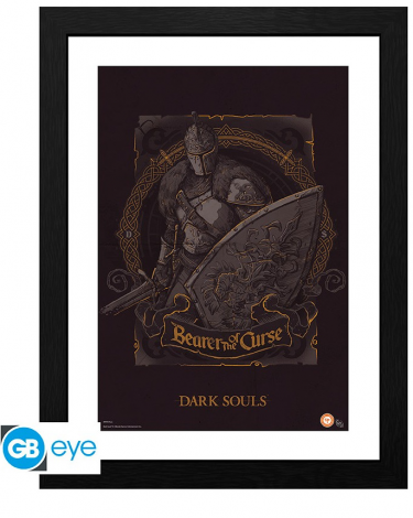 Gerahmtes Poster Dark Souls - Bearer of the Curse