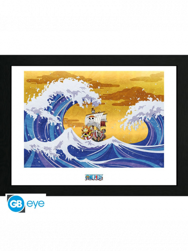 Gerahmtes Poster One Piece - Thousand Sunny